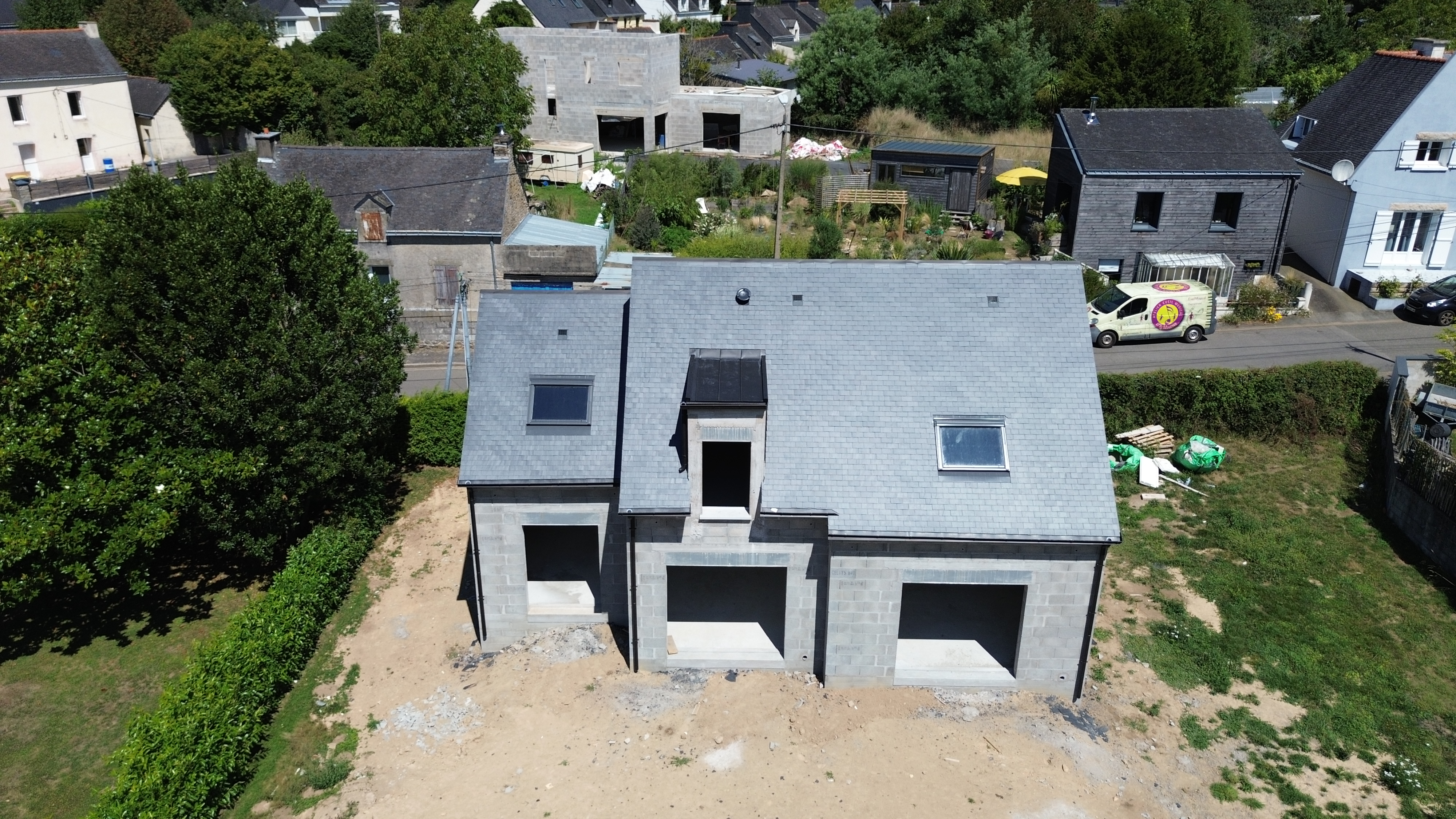 Toiture neuve en ardoise